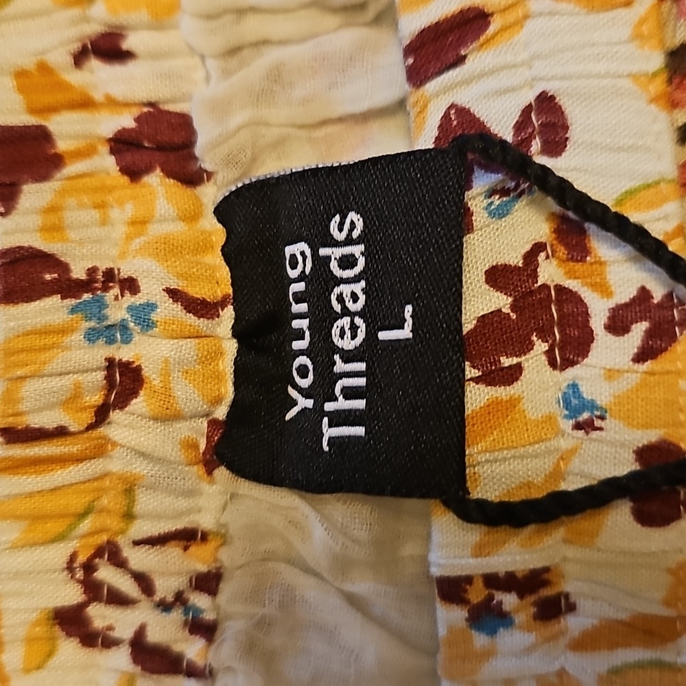 Nwt Young Threads Women's Patchwork Mini Skirt - … - image 2